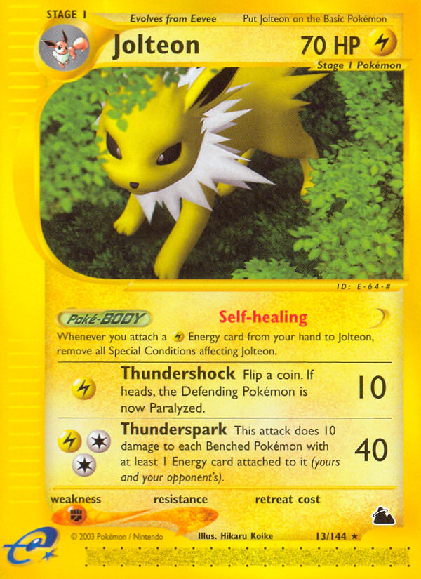 Jolteon (13/144) [Skyridge] | Rock City Comics