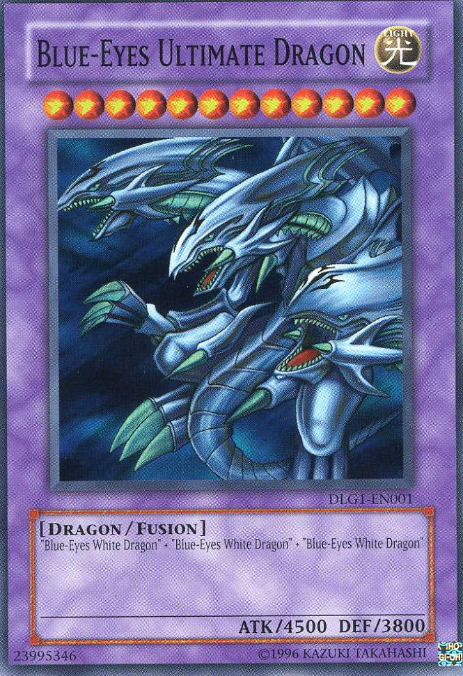 Blue-Eyes Ultimate Dragon [DLG1-EN001] Super Rare | Rock City Comics