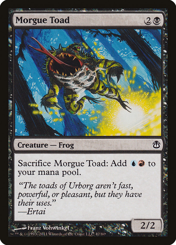 Morgue Toad [Duel Decks: Ajani vs. Nicol Bolas] | Rock City Comics