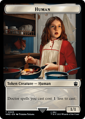 Human (0005) // Food (0026) Double-Sided Token [Doctor Who Tokens] | Rock City Comics