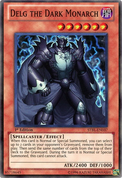 Delg the Dark Monarch [STBL-EN037] Super Rare | Rock City Comics