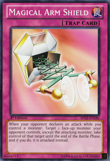 Magical Arm Shield [BP02-EN186] Mosaic Rare | Rock City Comics
