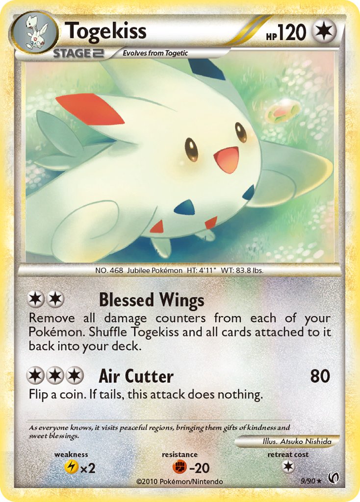 Togekiss (9/90) (Theme Deck Exclusive) [HeartGold & SoulSilver: Undaunted] | Rock City Comics