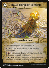 Path of Mettle // Metzali, Tower of Triumph [Rivals of Ixalan] | Rock City Comics