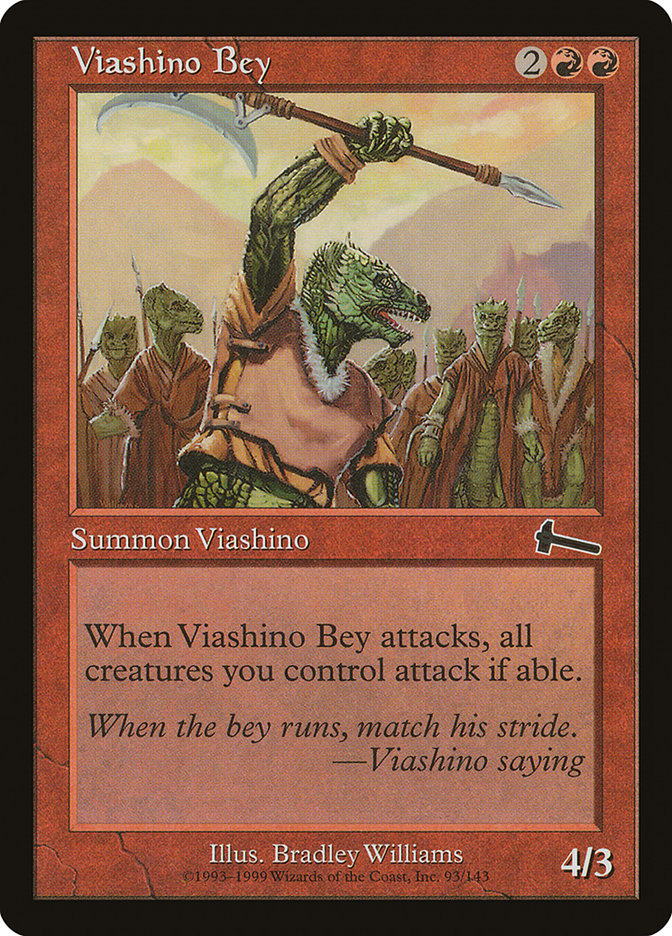 Viashino Bey [Urza's Legacy] | Rock City Comics