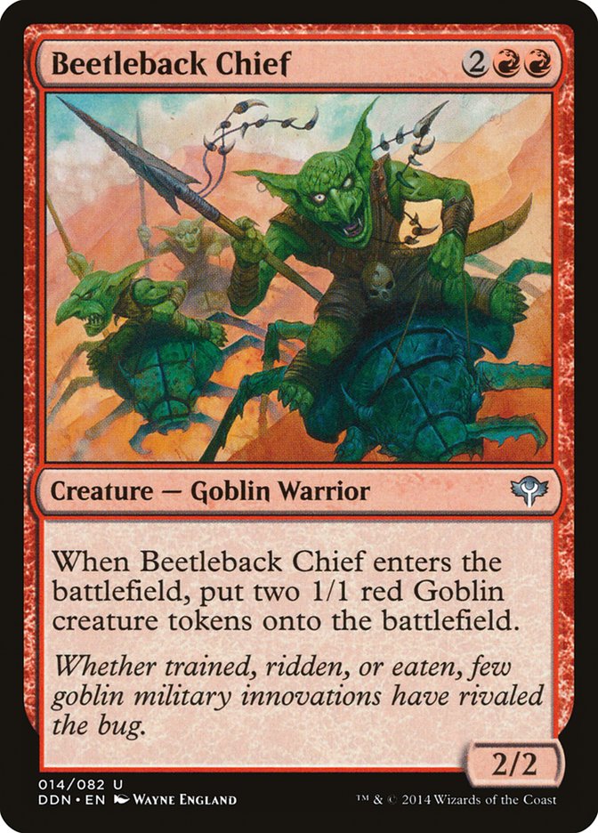 Beetleback Chief [Duel Decks: Speed vs. Cunning] | Rock City Comics