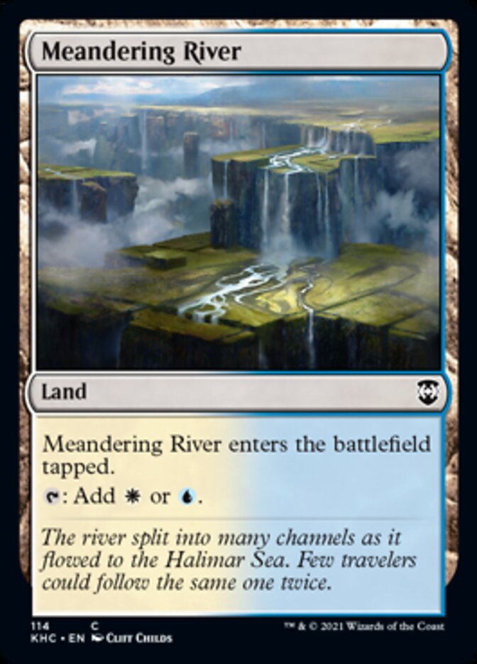 Meandering River [Kaldheim Commander] | Rock City Comics