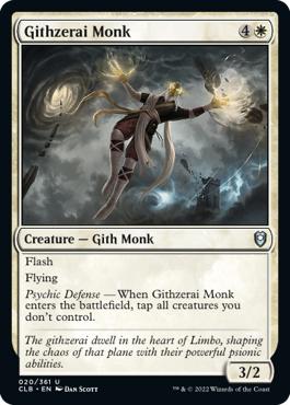 Githzerai Monk [Commander Legends: Battle for Baldur's Gate] | Rock City Comics
