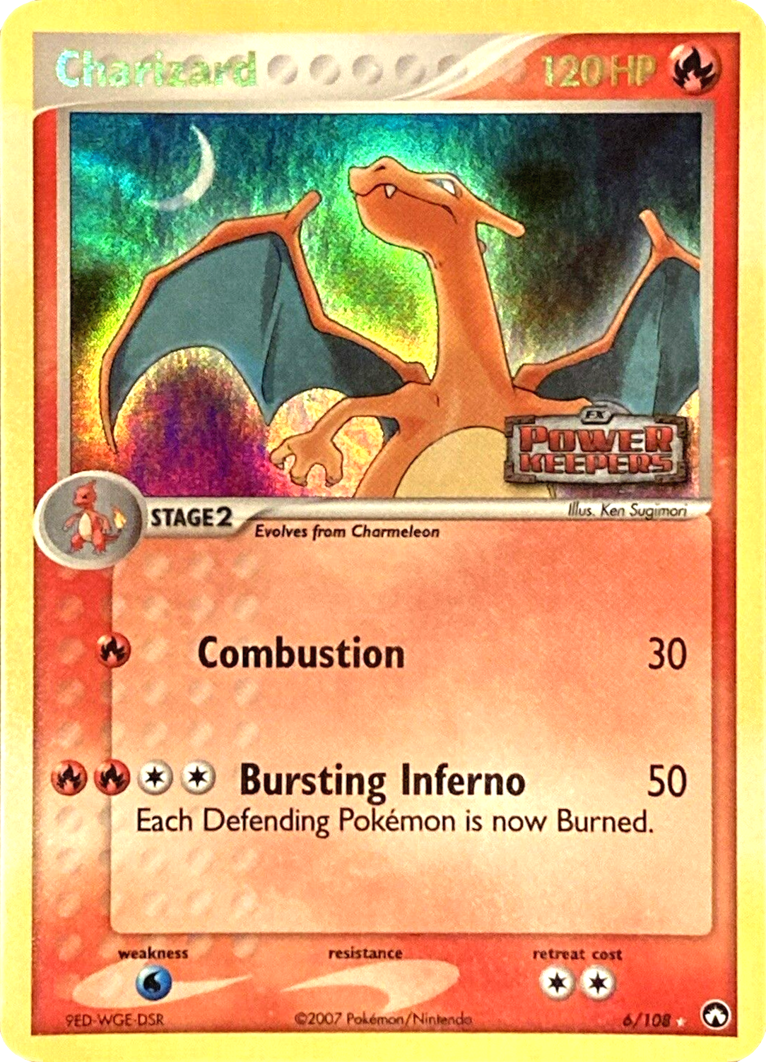 Charizard (6/108) (Stamped) [EX: Power Keepers] | Rock City Comics