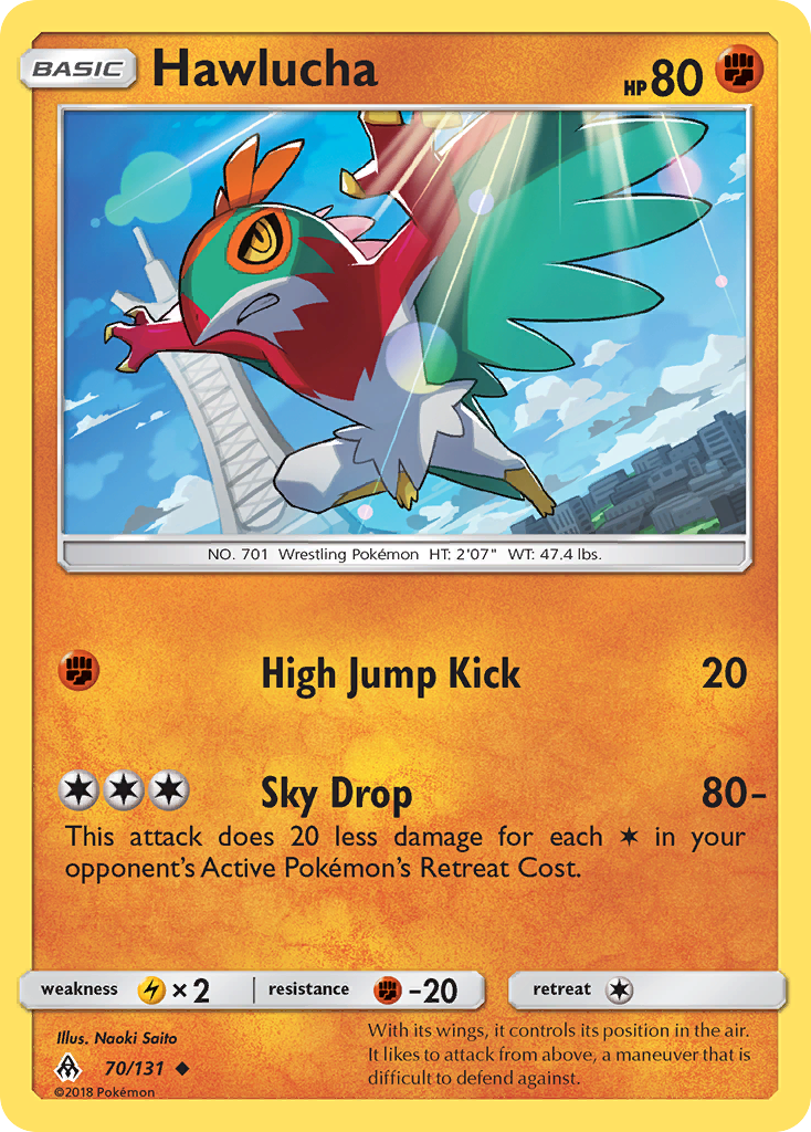 Hawlucha (70/131) [Sun & Moon: Forbidden Light] | Rock City Comics