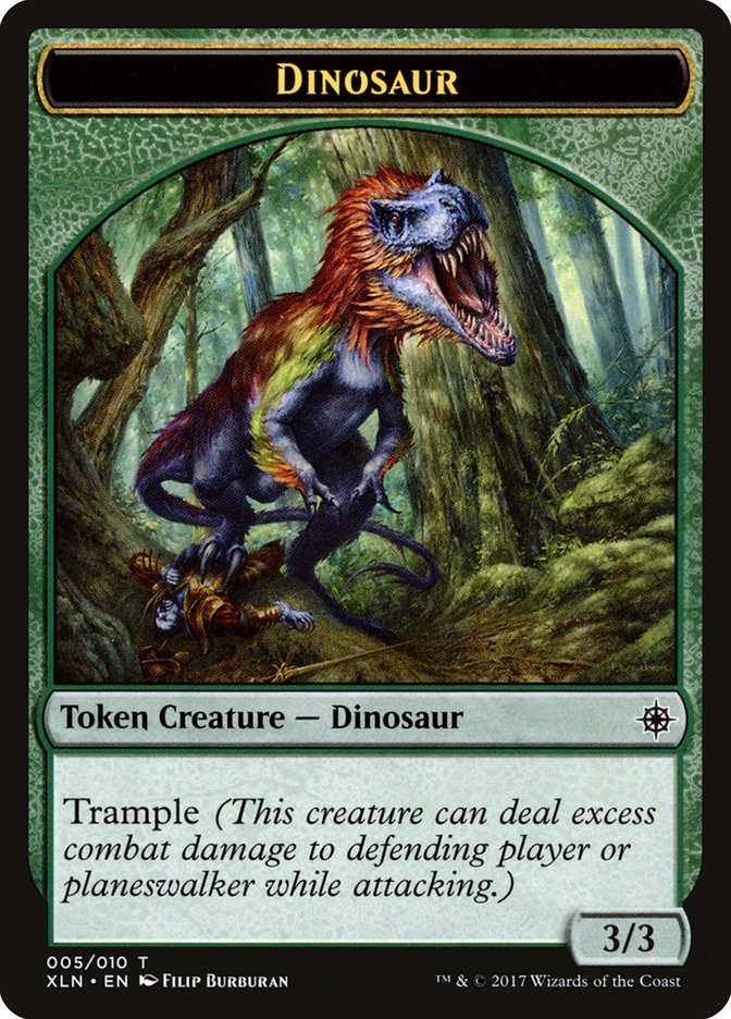 Dinosaur [Ixalan Tokens] | Rock City Comics