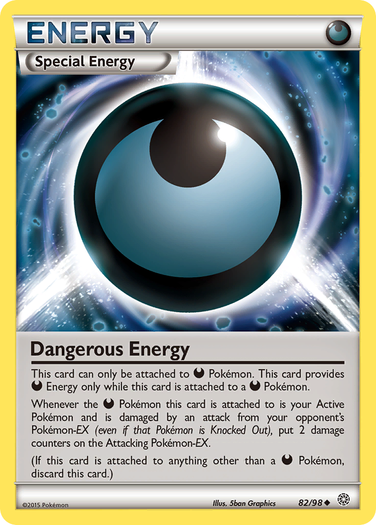 Dangerous Energy (82/98) [XY: Ancient Origins] | Rock City Comics