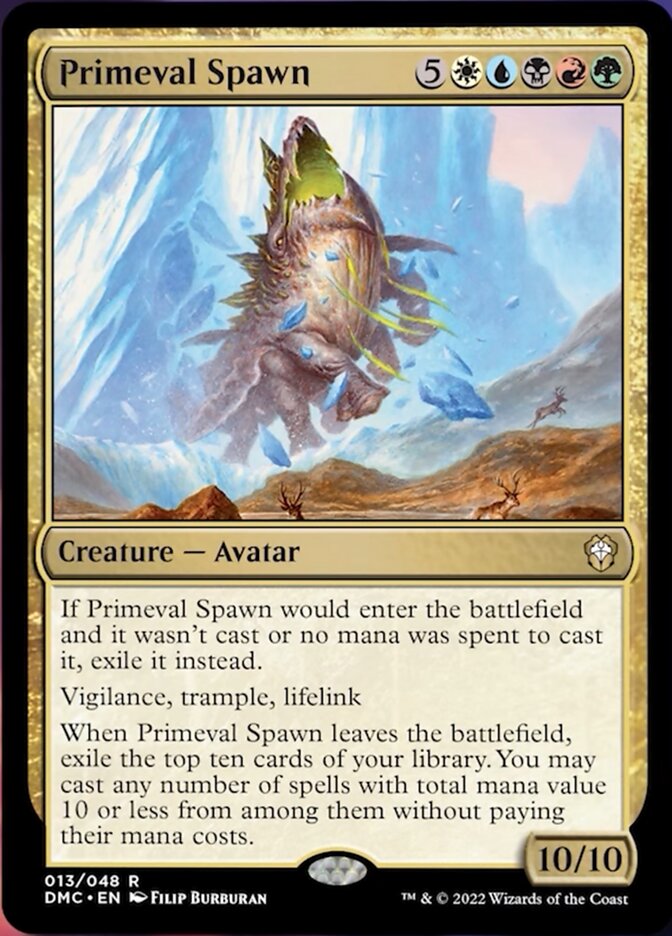 Primeval Spawn [Dominaria United Commander] | Rock City Comics