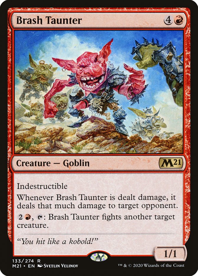 Brash Taunter [Core Set 2021] | Rock City Comics