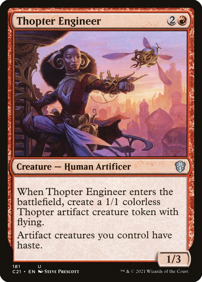 Thopter Engineer [Commander 2021] | Rock City Comics