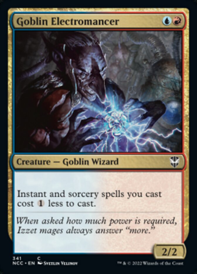 Goblin Electromancer [Streets of New Capenna Commander] | Rock City Comics