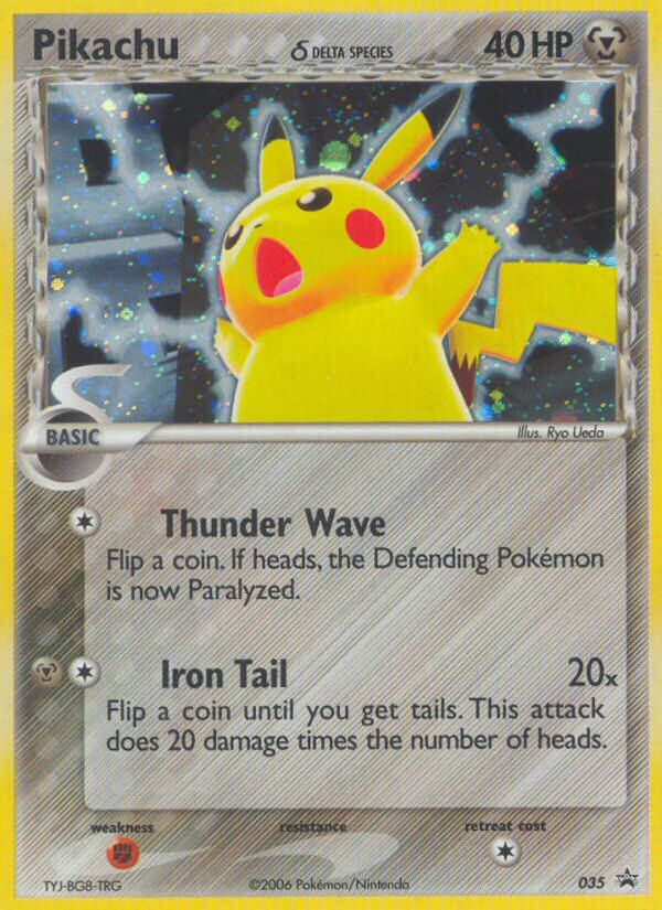 Pikachu (035) (Delta Species) [Nintendo: Black Star Promos] | Rock City Comics