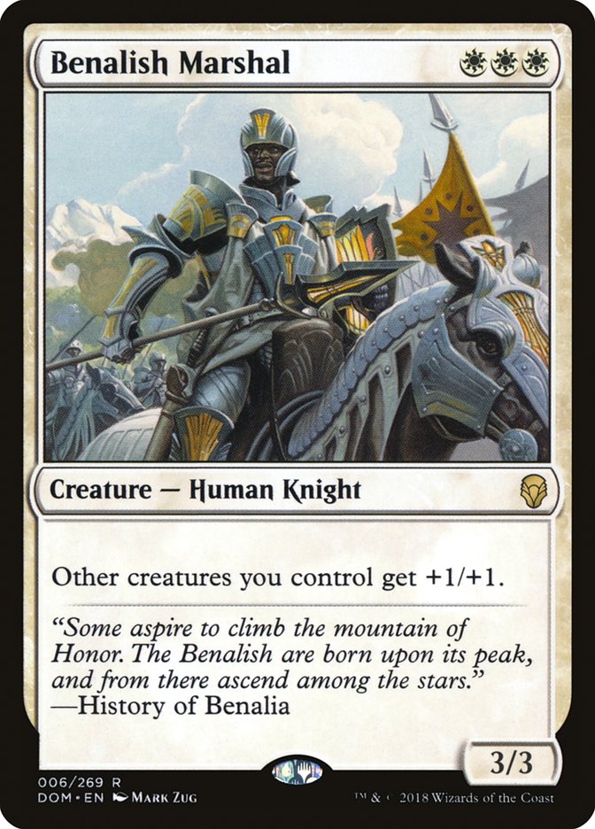 Benalish Marshal [Dominaria] | Rock City Comics