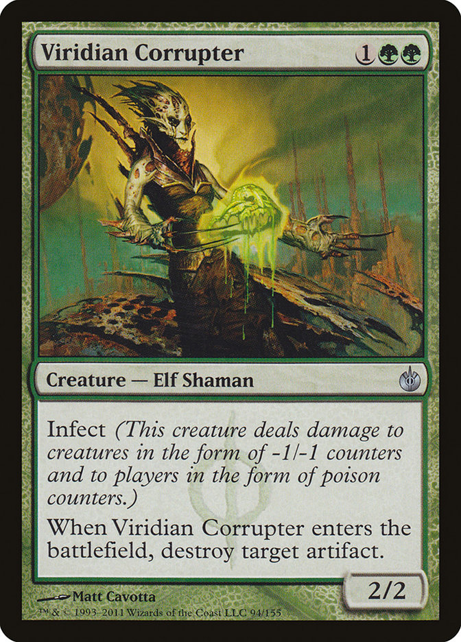 Viridian Corrupter [Mirrodin Besieged] | Rock City Comics