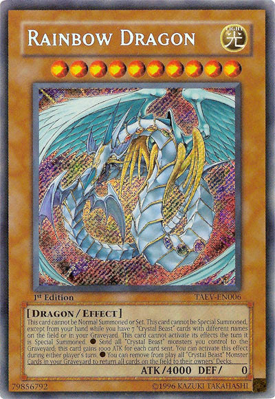 Rainbow Dragon [TAEV-EN006] Secret Rare | Rock City Comics