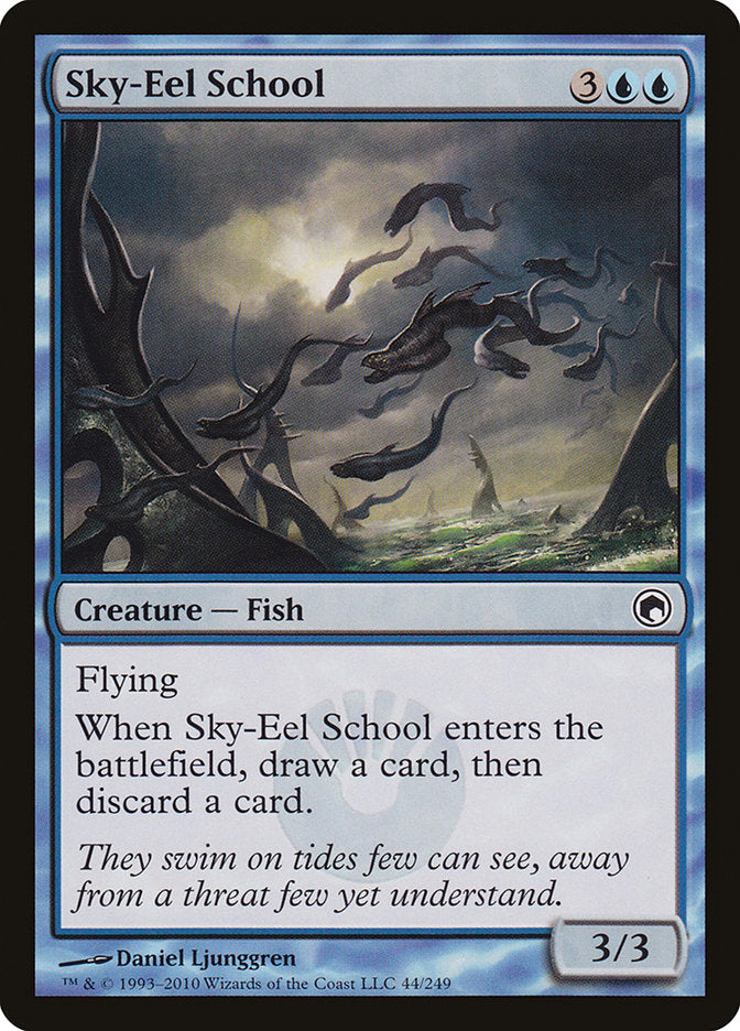 Sky-Eel School [Scars of Mirrodin] | Rock City Comics