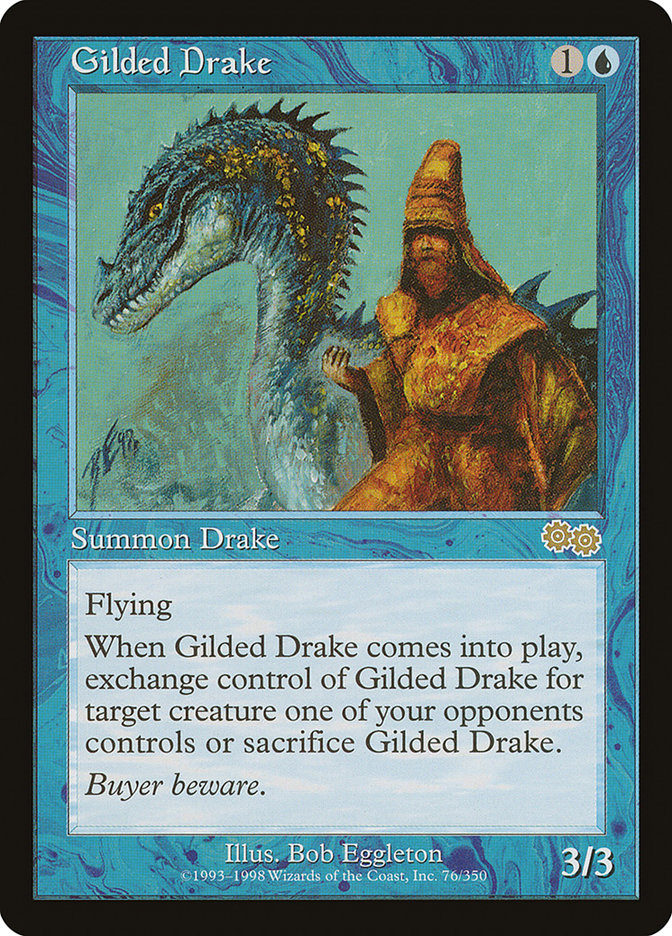 Gilded Drake [Urza's Saga] | Rock City Comics