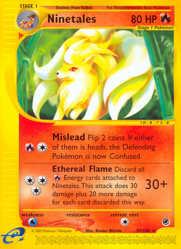 Ninetales (57/165) [Expedition: Base Set] | Rock City Comics