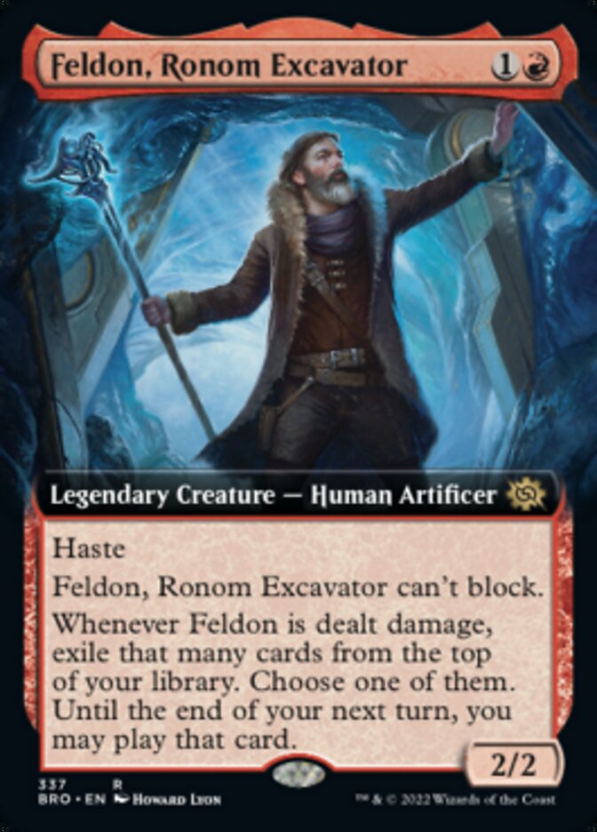 Feldon, Ronom Excavator (Extended Art) [The Brothers' War] | Rock City Comics