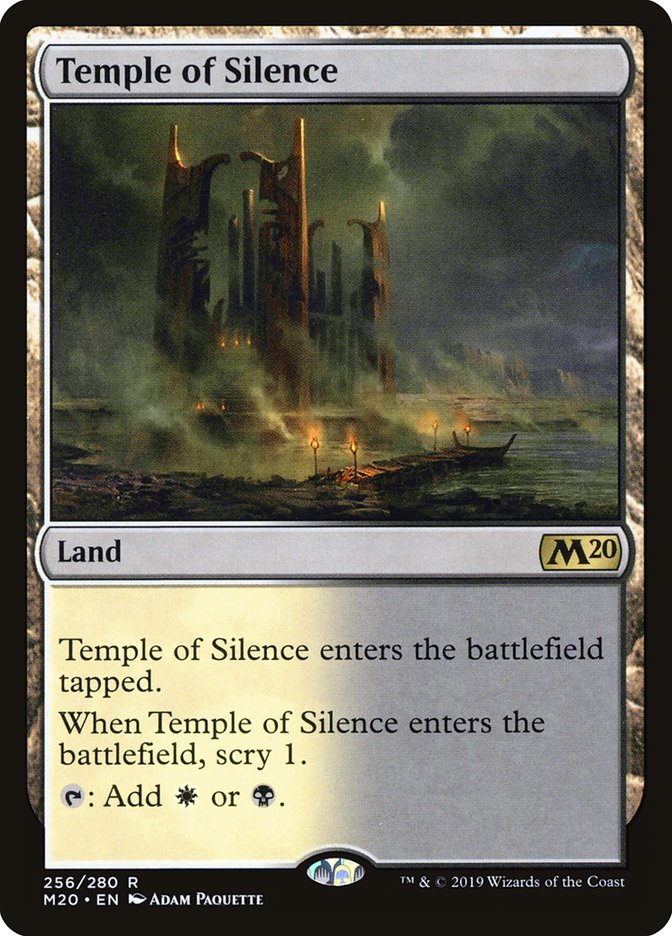 Temple of Silence [Core Set 2020] | Rock City Comics