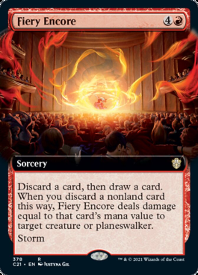 Fiery Encore (Extended) [Commander 2021] | Rock City Comics
