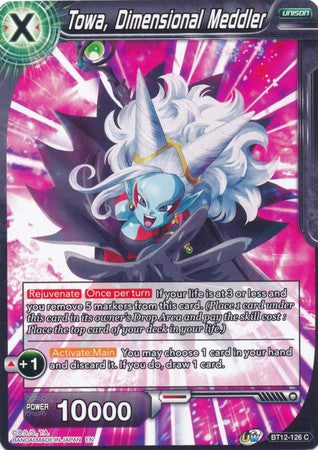 Towa, Dimensional Meddler [BT12-126] | Rock City Comics