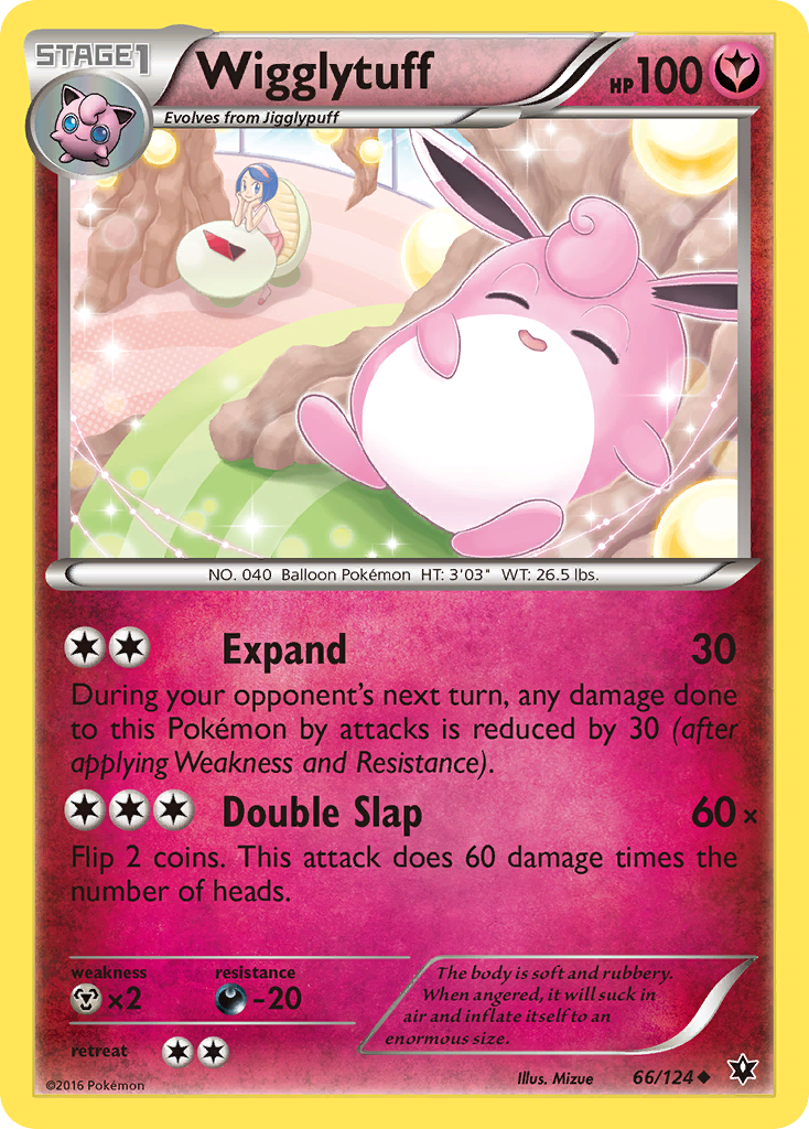 Wigglytuff (66/124) [XY: Fates Collide] | Rock City Comics