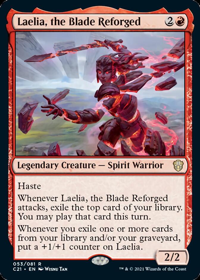 Laelia, the Blade Reforged [Commander 2021] | Rock City Comics