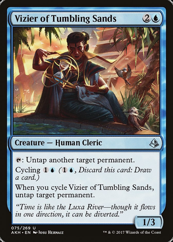 Vizier of Tumbling Sands [Amonkhet] | Rock City Comics