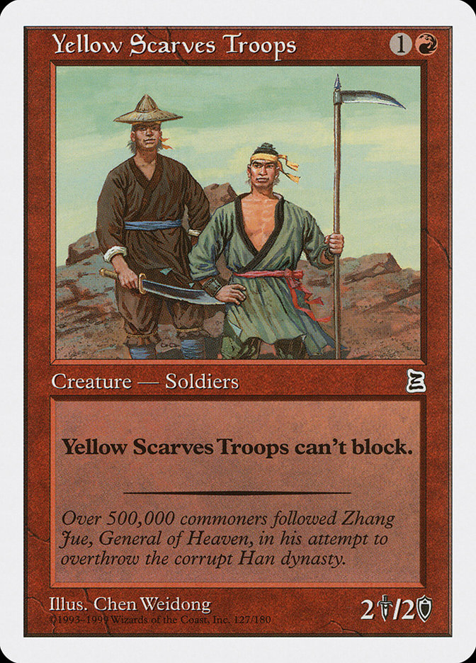 Yellow Scarves Troops [Portal Three Kingdoms] | Rock City Comics