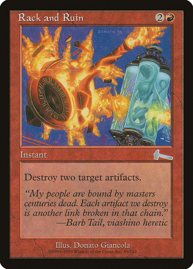 Rack and Ruin [Urza's Legacy] | Rock City Comics