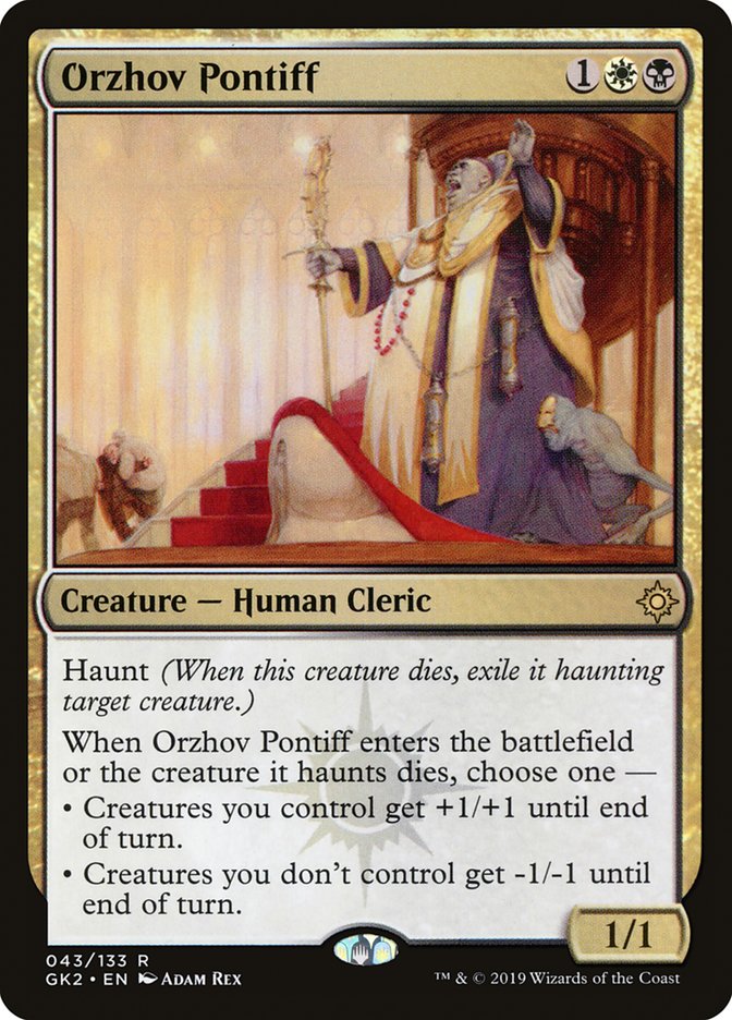 Orzhov Pontiff [Ravnica Allegiance Guild Kit] | Rock City Comics