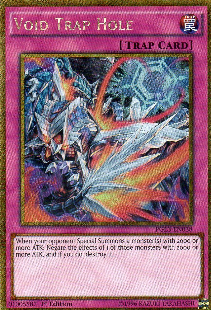 Void Trap Hole [PGL3-EN038] Gold Secret Rare | Rock City Comics