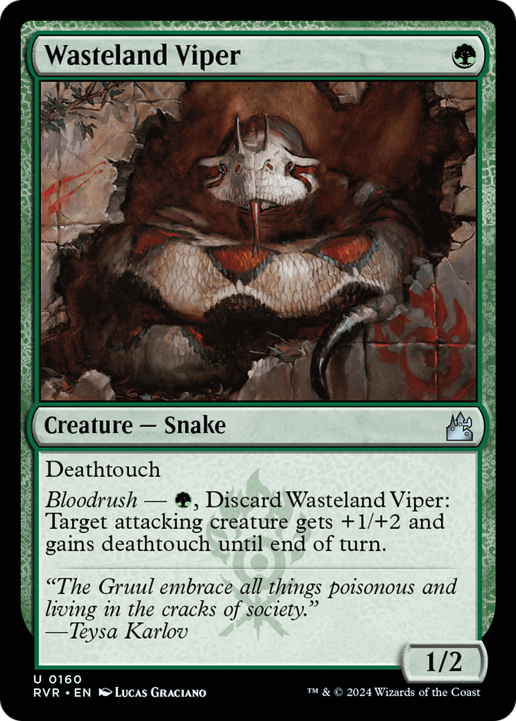 Wasteland Viper [Ravnica Remastered] | Rock City Comics