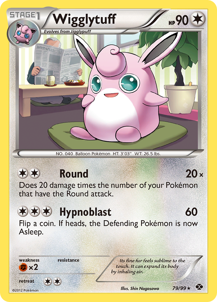 Wigglytuff (79/99) [Black & White: Next Destinies] | Rock City Comics