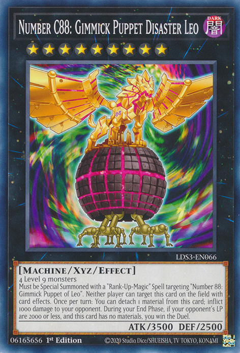 Number C88: Gimmick Puppet Disaster Leo [LDS3-EN066] Common | Rock City Comics