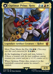 Optimus Prime, Hero // Optimus Prime, Autobot Leader [Universes Beyond: Transformers] | Rock City Comics