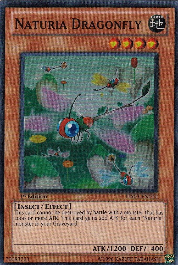 Naturia Dragonfly [HA03-EN010] Super Rare | Rock City Comics