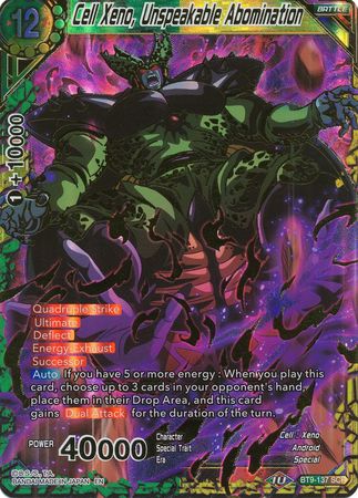 Cell Xeno, Unspeakable Abomination [BT9-137] | Rock City Comics