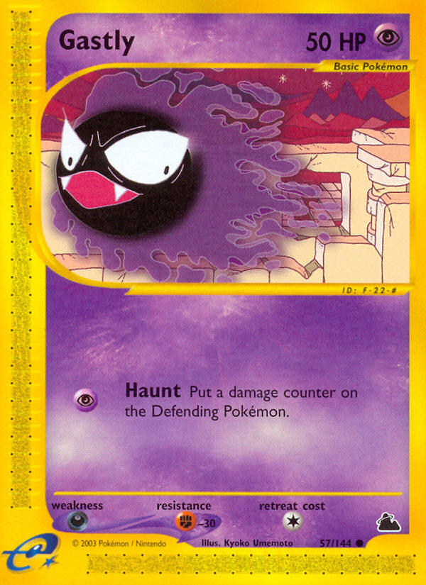 Gastly (57/144) [Skyridge] | Rock City Comics