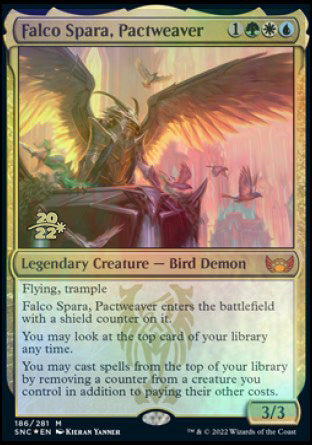 Falco Spara, Pactweaver [Streets of New Capenna Prerelease Promos] | Rock City Comics