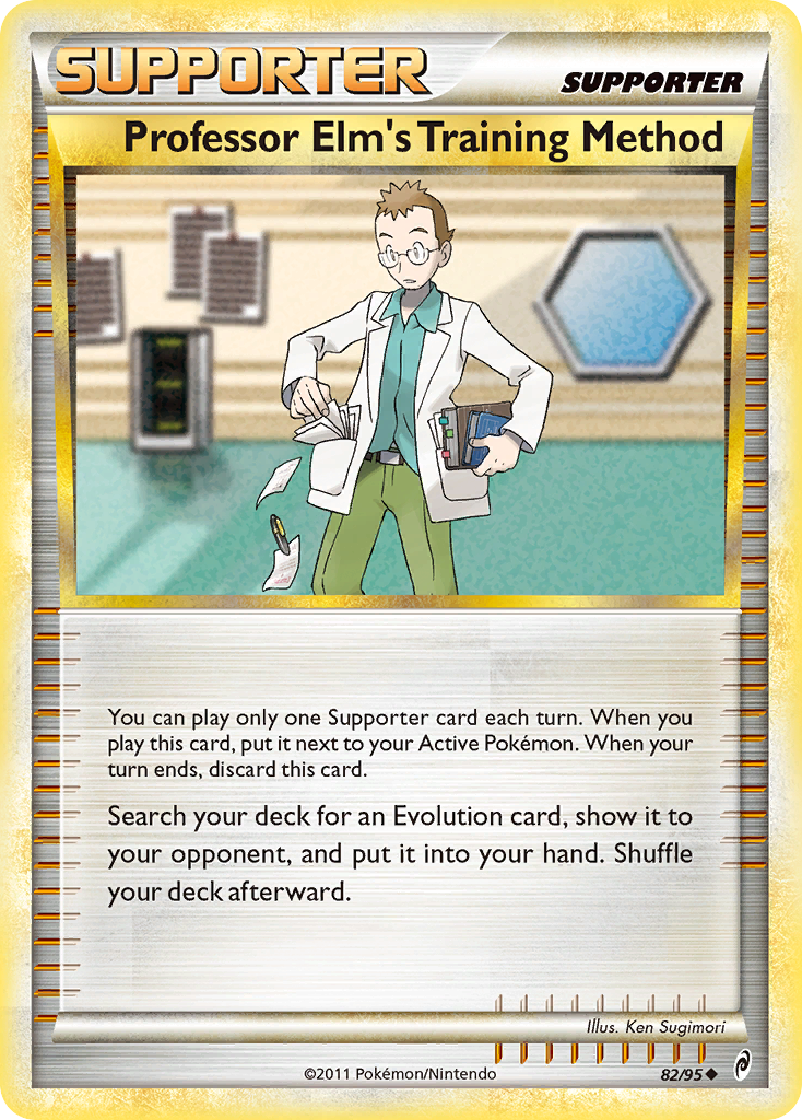 Professor Elm's Training Method (82/95) [HeartGold & SoulSilver: Call of Legends] | Rock City Comics