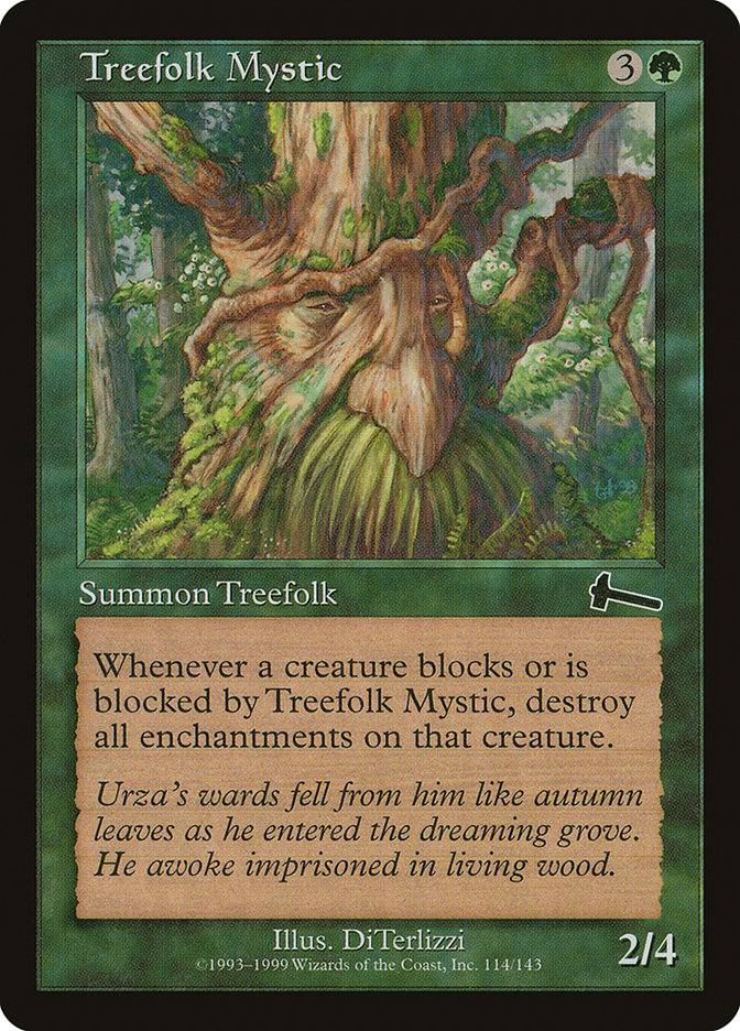 Treefolk Mystic [Urza's Legacy] | Rock City Comics