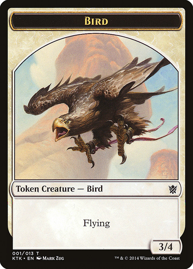 Bird [Khans of Tarkir Tokens] | Rock City Comics