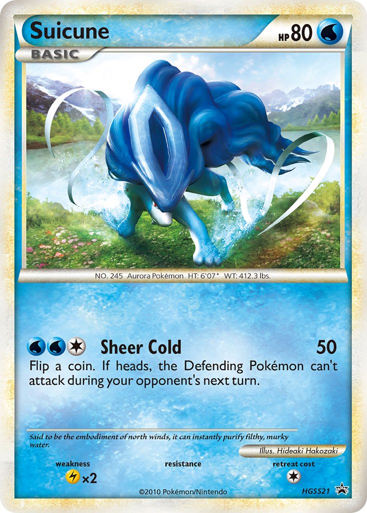 Suicune (HGSS21) [HeartGold & SoulSilver: Black Star Promos] | Rock City Comics